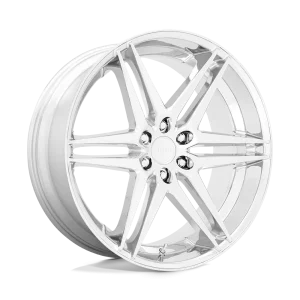 DUB – S265 DIRTY DOG – Chrome – 24″x10″ 30mm – Summer Wheels – S265240089+30
